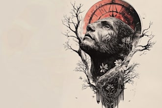 create custom realistic tattoo design