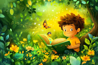 create memorable kids illustration for children book