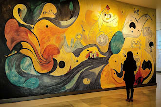 create graffiti pop art canvas designs and murals