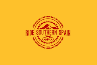 design modern mountain bike road cycle holiday logo
