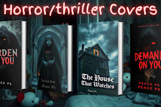 do a professional book cover, paperback, ebook hardcover