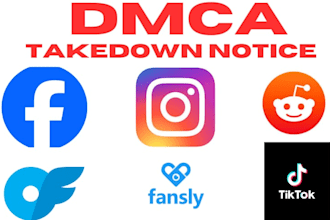 takedown remove copyright violating and leaked content