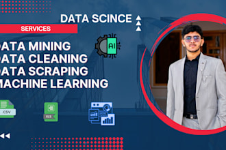 do data cleaning, data mining and data scraping