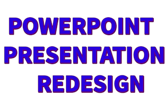 design a modern powerpoint presentation, redesign slides and templates