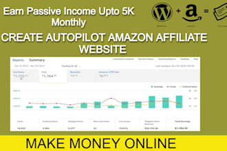 create autopilot amazon affiliate website or sales funnels
