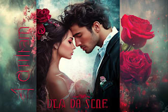 design high quality romance book or ebook cover