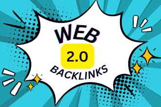 build high quality web 2 0 backlinks for powerful SEO