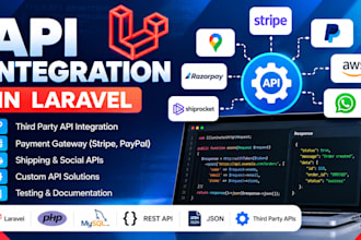 integrate rest API and third party apis in laravel