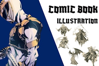draw comic book art, comic book artist illustration, cartoon superhero comics