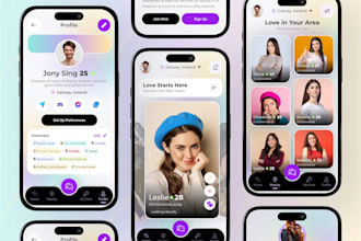 develop dating app, chat app, tinder app clone, video chat app