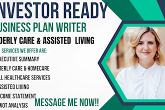 write healthcare business plan elderly care senior assisted living homecare nemt