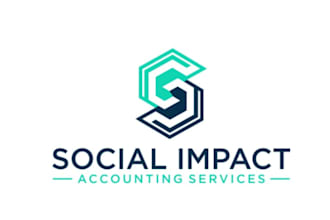 design financial,consulting and accounting business logo
