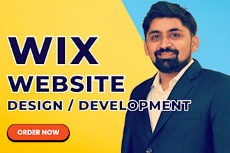 design, redesign, and develop custom wix websites tailored to your business