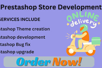 prestashop developer, theme customization, speed up, bug fix, upgrade, modules