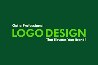 design minimal logo for your company and personal brand