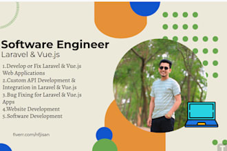 be software developer full stack web developer php laravel and vue js