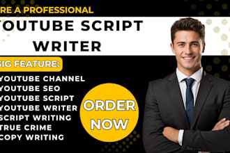 write an engaging, unique youtube script in german or english documentary script