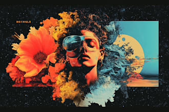 design stunning album or single cover art