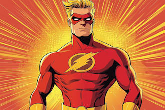 draw cartoon character superhero etc from your photos