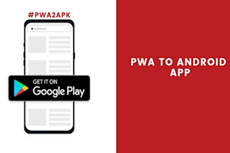 convert website or pwa app to android native, windows, mac