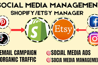 be social media manager shopify etsy store manager instagram feeds and carousel