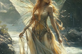 paint realistic or fantasy character art