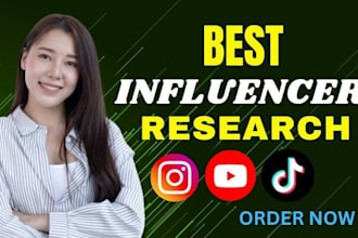 collect  best influencer for instagram youtube tiktok and email leads