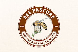 design bee keepers and bee lovers logo