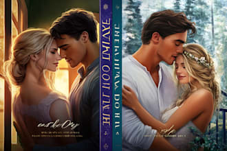 design stunning romance book cover or adult book cover