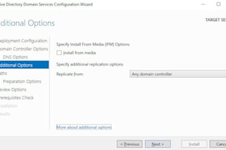 install and configure windows server, active directory, dhcp, dns, print server