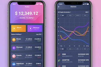 create dex, erc721, bep20 token, crypto wallet app, exchange website