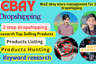 manage ebay store for 2 step dropshipping