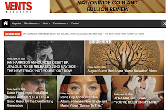 do guest posting on ventsmagzine, nerdbot, 1883magazine