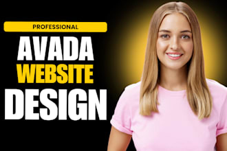 create a complete website in avada wordpress theme