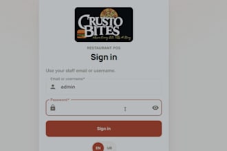 customize your restaurant point of sale software