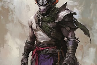 do dnd character art and dnd character art