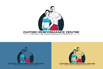 create an awesome gym logo design