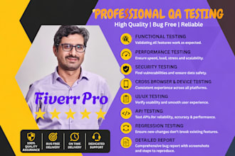 do manual QA testing for your website or web app