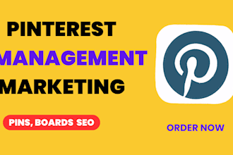 create pins and boards as a pinterest marketing expert