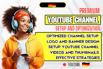 setup, optimize promote edit your german youtube channel german subtitle video
