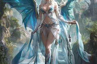 draw fantasy, realistic characters, and artwork