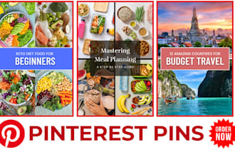 design high quality custom pinterest pins
