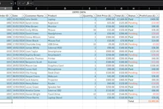 input and format data in excel, word, or access