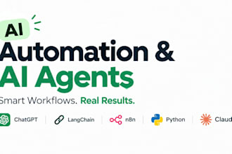 create ai automation agents with langchain and llm integration