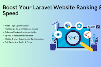 optimize your laravel website for SEO and better rankings