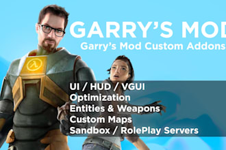 create or optimize custom addon gmod