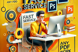 fix or create a fillable PDF form or convert ms word to editable PDF