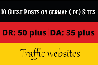 do 10 german guest post on high quality german websites