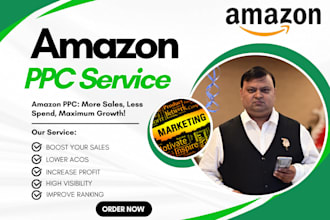 setup manage and optimize amazon PPC campaigns ads sponsored