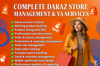 create a daraz seller account and list products step by step